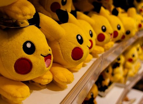 pokemon go and pikachu dolls