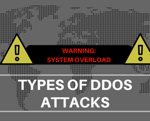 DDos types include volumed based, protocol, and application layer attacks