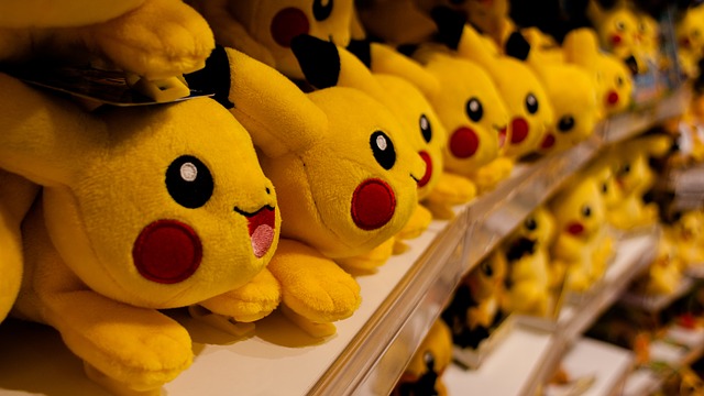 pokemon go and pikachu dolls