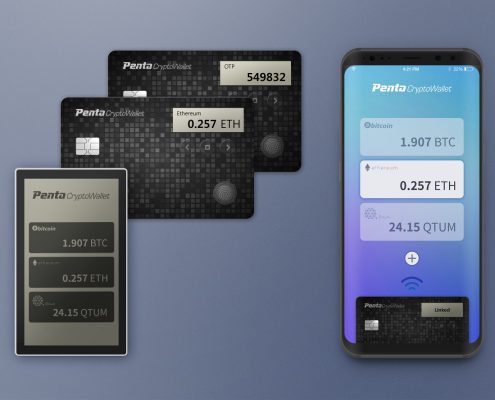 Penta Security Biometrics Cryptocurrency Wallet