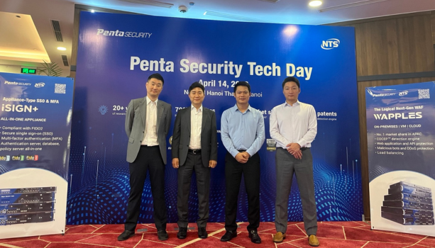 Penta Security Demonstrates Web Application Security and IAM Solutions at Penta Security Tech Day in Vietnam
