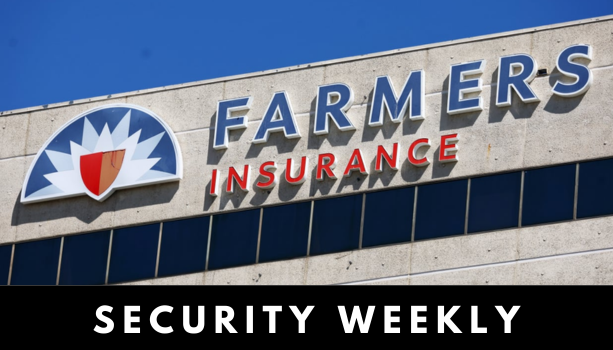 famers insurance logo with security weekly